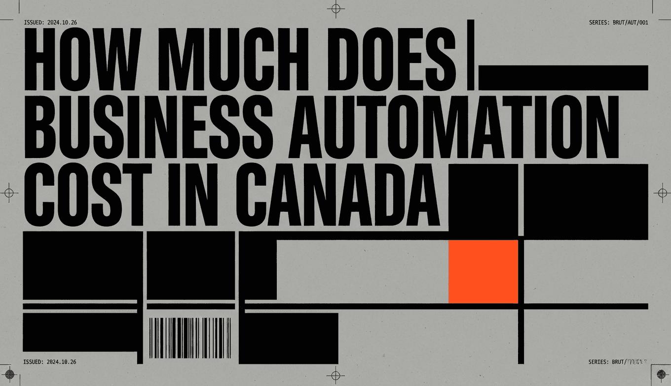 How Much Does Business Automation Cost in Canada | Aslynx