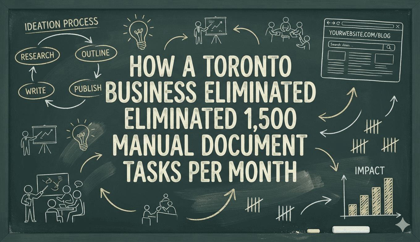   How a Toronto Business Eliminated 1,500 Manual Document Tasks Per Month | Aslynx                                                                                