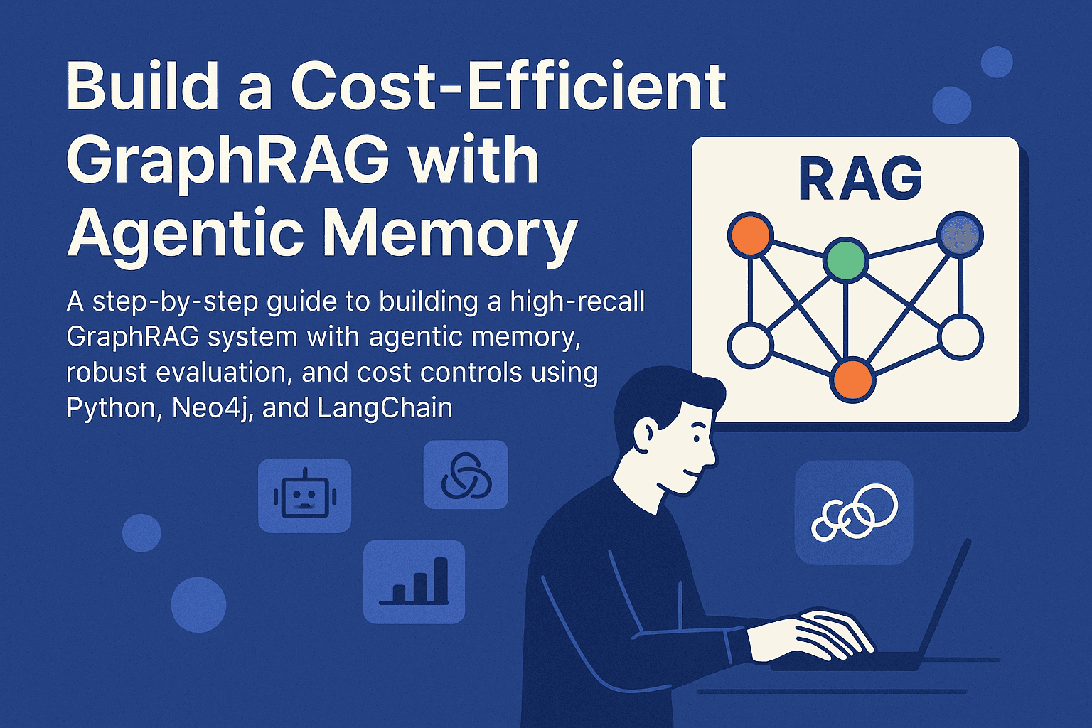 Build a Cost-Efficient GraphRAG with Agentic Memory